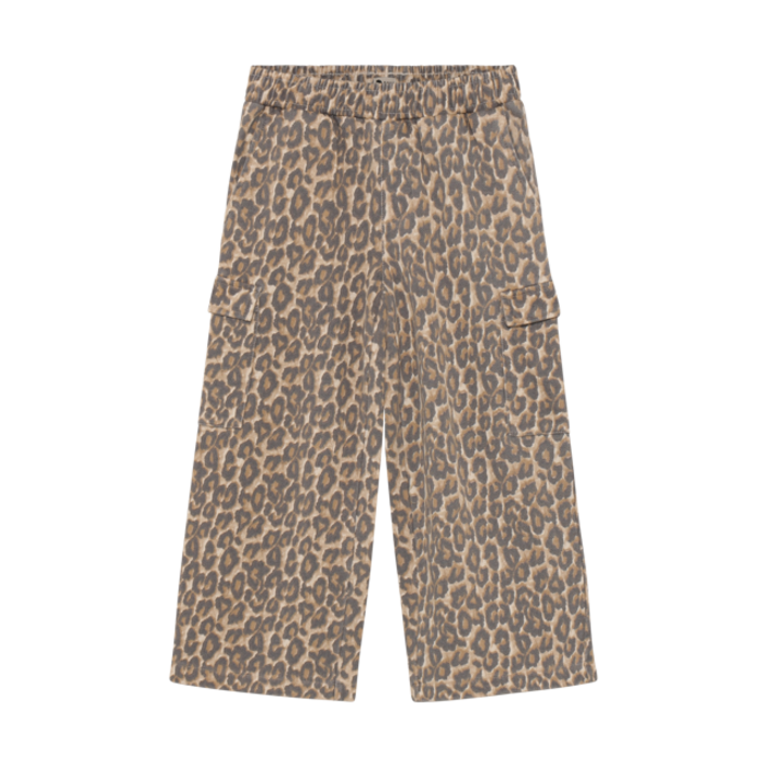 Daily7 Wide Cargo Pants Print Sandshell