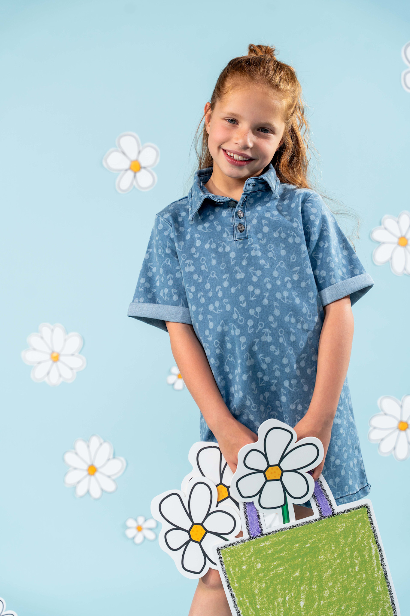 QPI Dress QS261DAKOTA AOP White Graphic