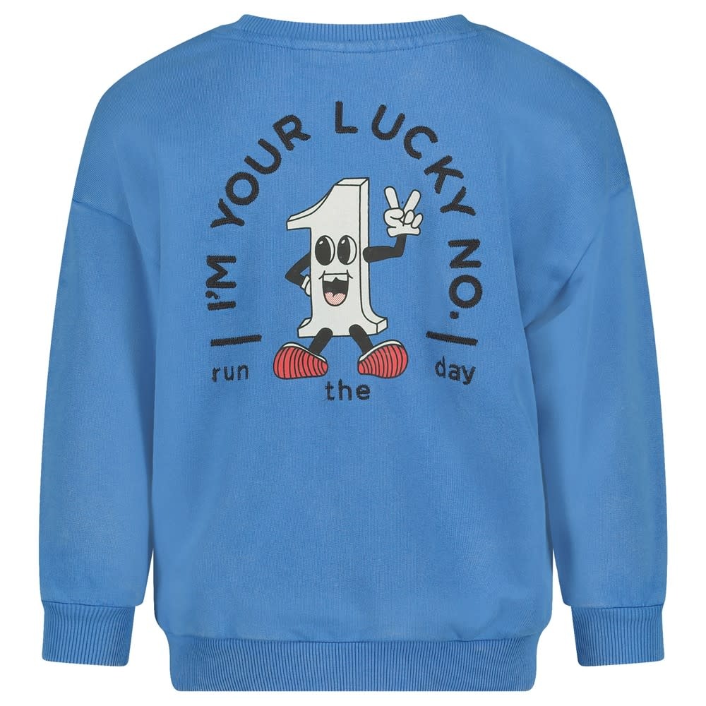 Sturdy Sweater oversized Blauw - Run the Day