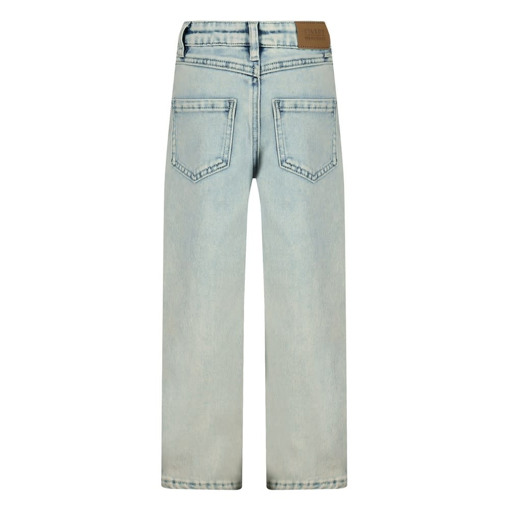 Sturdy Wide leg jeans L.blauw denim - Summer Denims