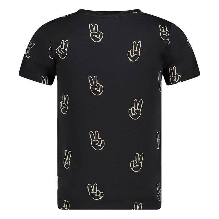 Sturdy T-shirt AOP Antraciet - Run the Day