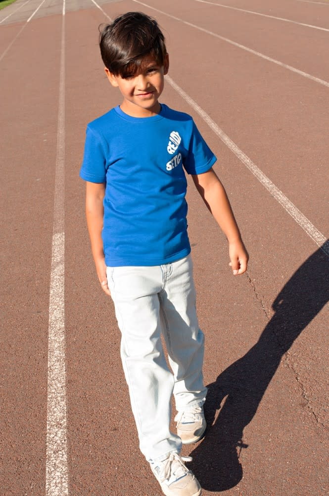 Sturdy T-shirt Kobalt - Run the Day