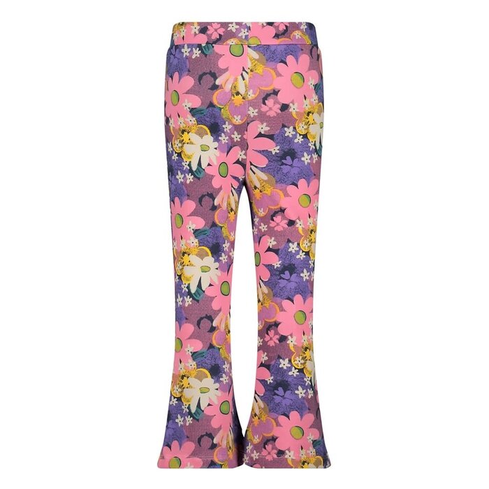 Jubel Flared broek AOP Roze - Rolling into Spring