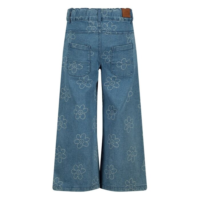 Jubel Jeans wide leg AOP L.blauw denim - Rolling into Spring
