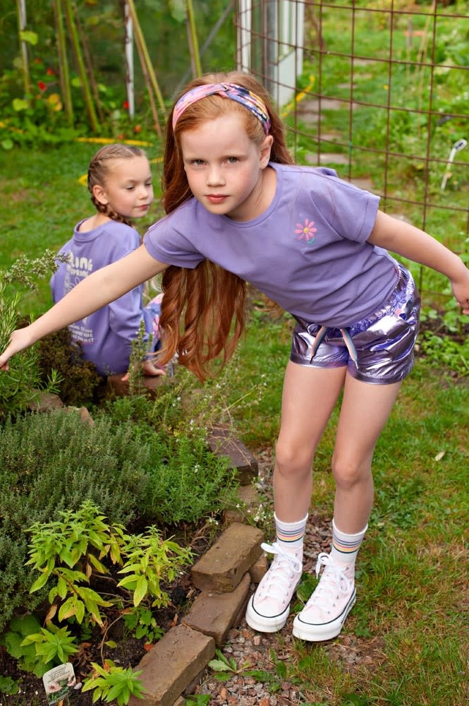 Jubel Short Paars - Rolling into Spring