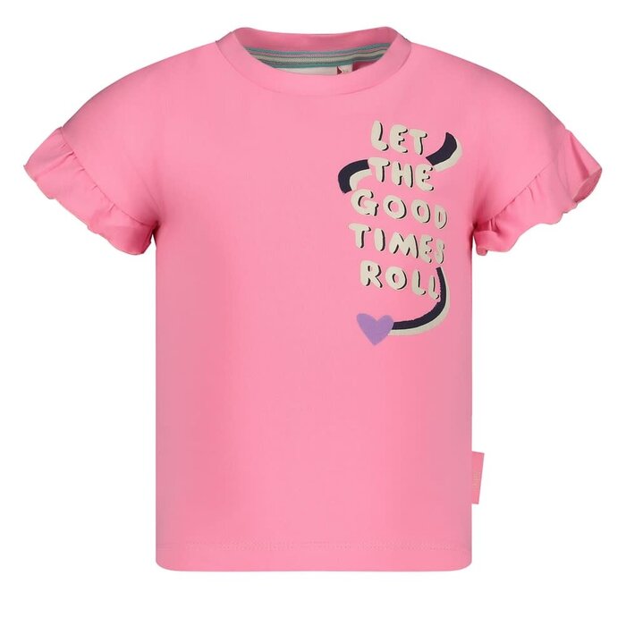 Jubel T-shirt Roze - Rolling into Spring