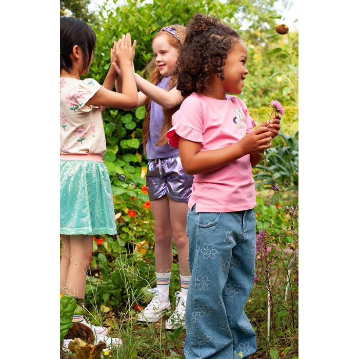 Jubel T-shirt Roze - Rolling into Spring