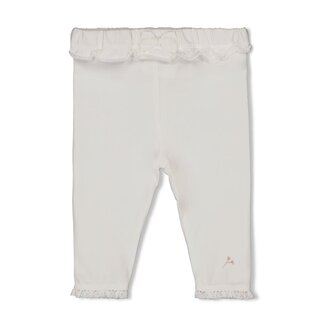 Feetje Legging Offwhite - Delicate Flower