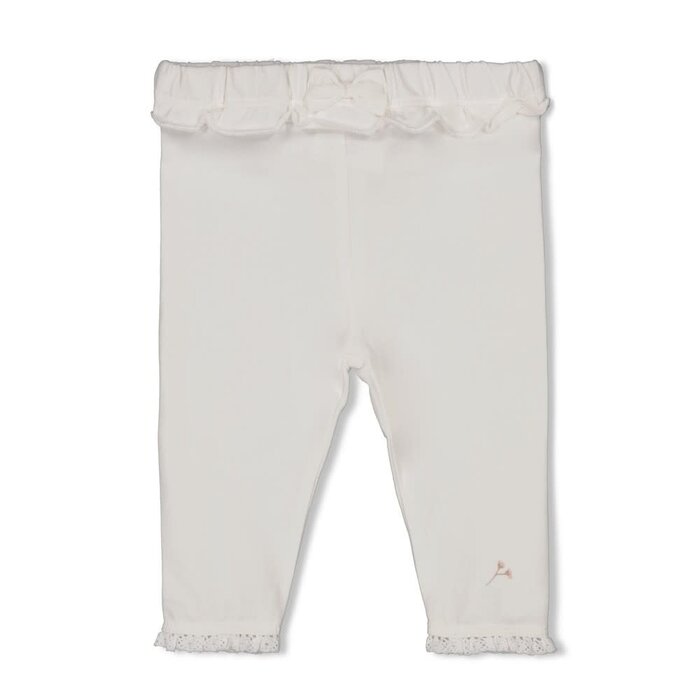 Feetje Legging Offwhite - Delicate Flower