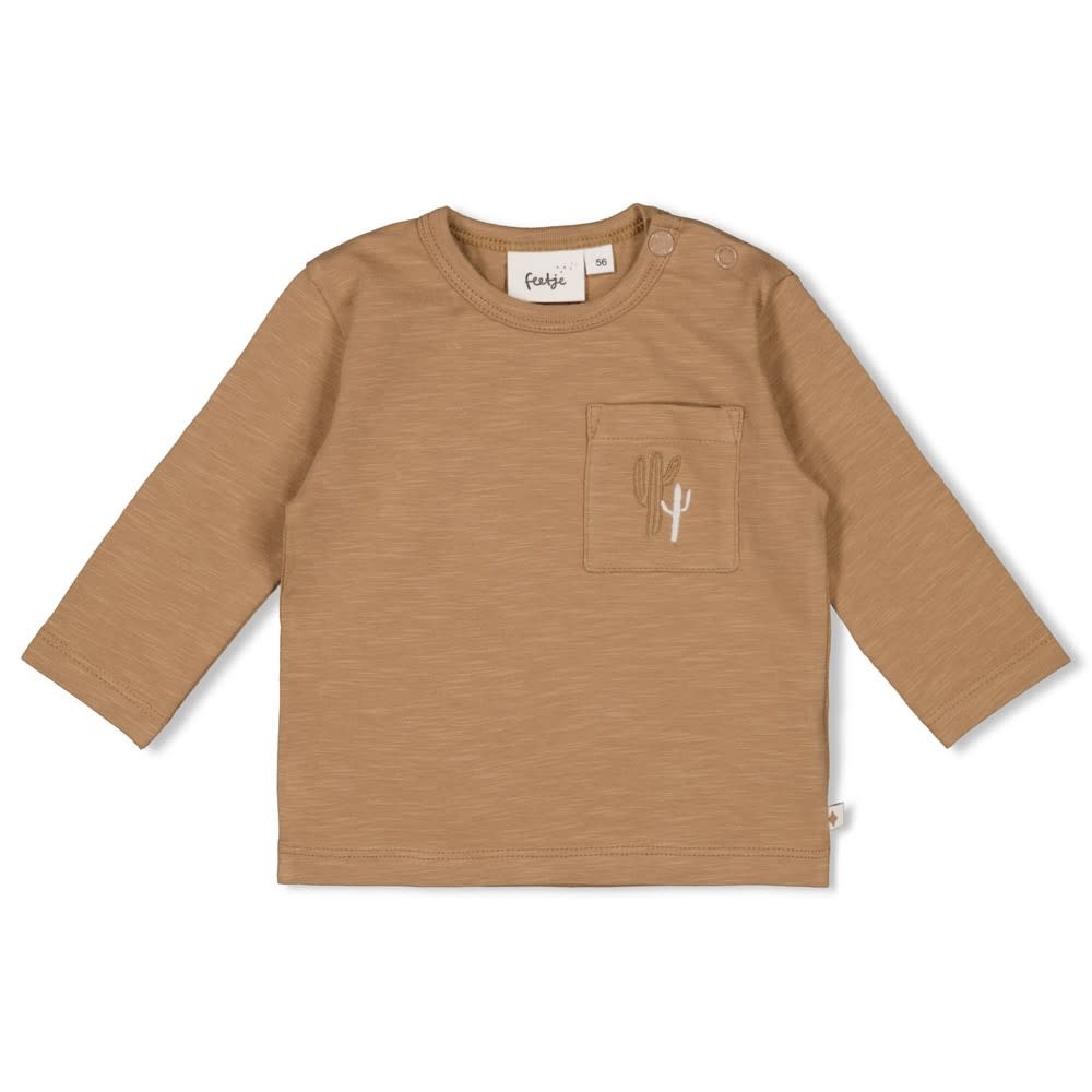 Feetje Longsleeve Camel - Sssiesta