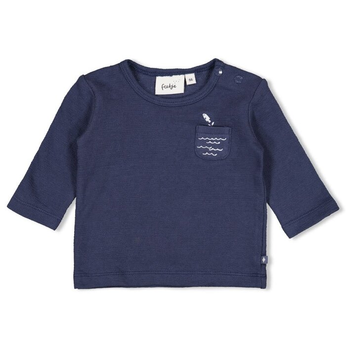 Feetje Longsleeve Indigo - Blue Ocean