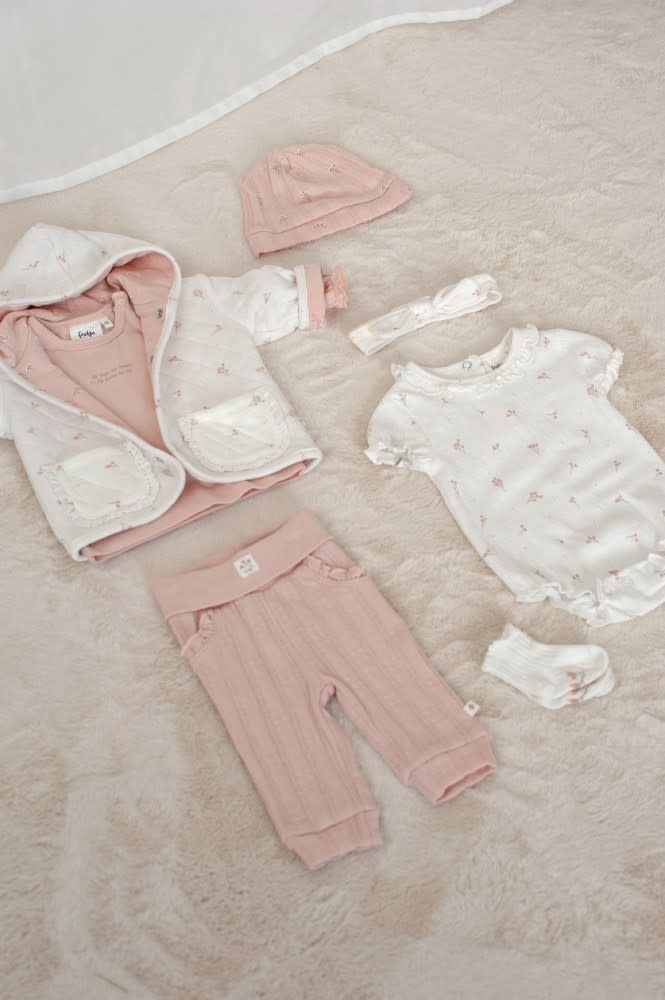 Feetje Longsleeve l.Roze - Delicate Flower
