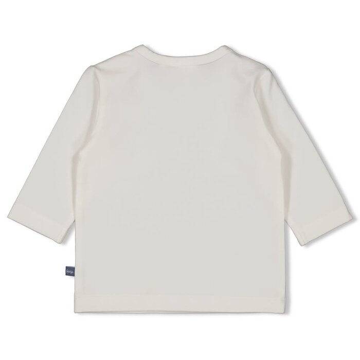 Feetje Longsleeve Offwhite - Blue Ocean