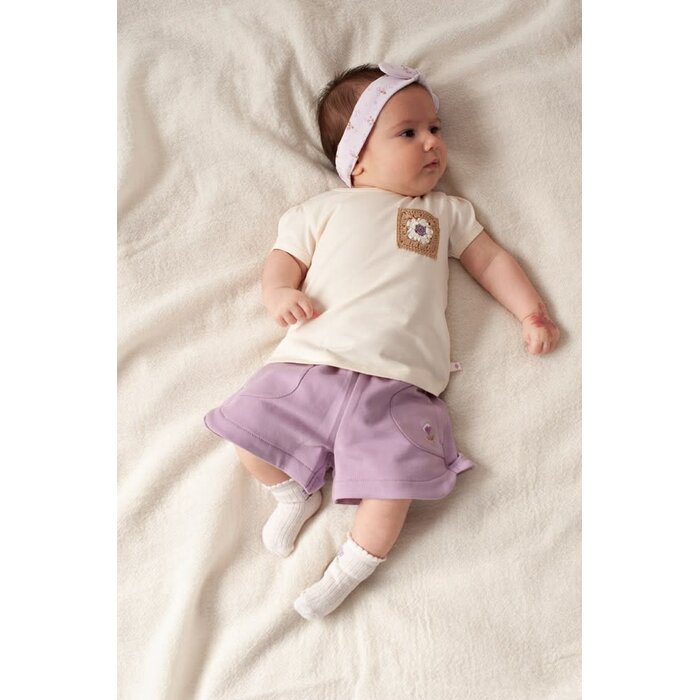 Feetje Short Violet - Flower Ranch