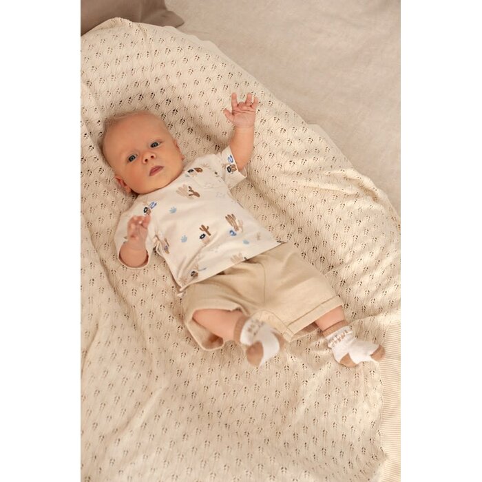 Feetje T-shirt AOP Offwhite - Sssiesta