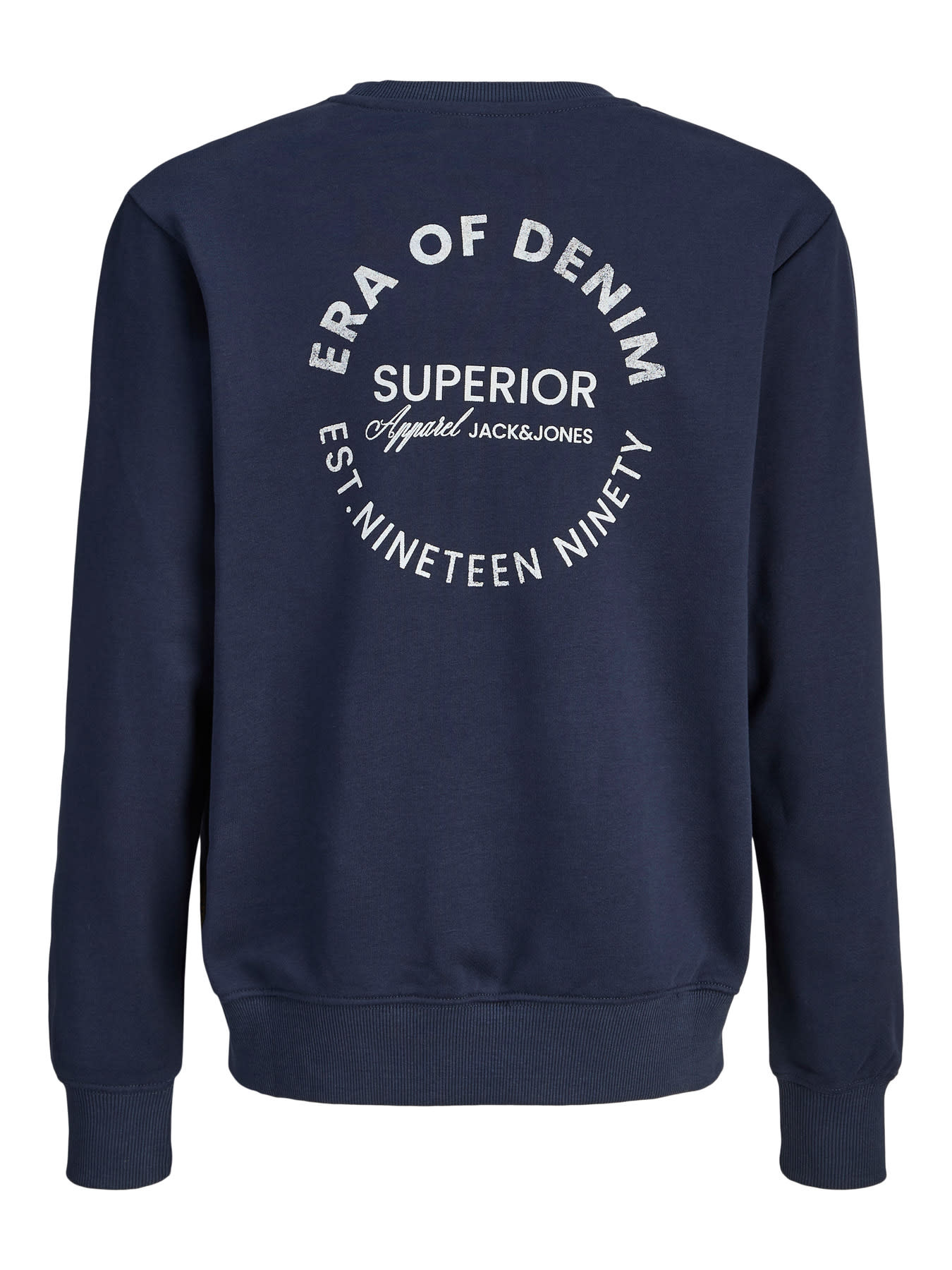 Jack & Jones JJEDOVER GRAPHIC SWEAT CREW NECK MNI Navy
