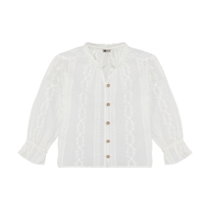 Daily7 Shirt Longsleeve Fancy Egret