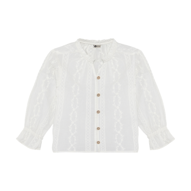 Daily7 Shirt Longsleeve Fancy Egret