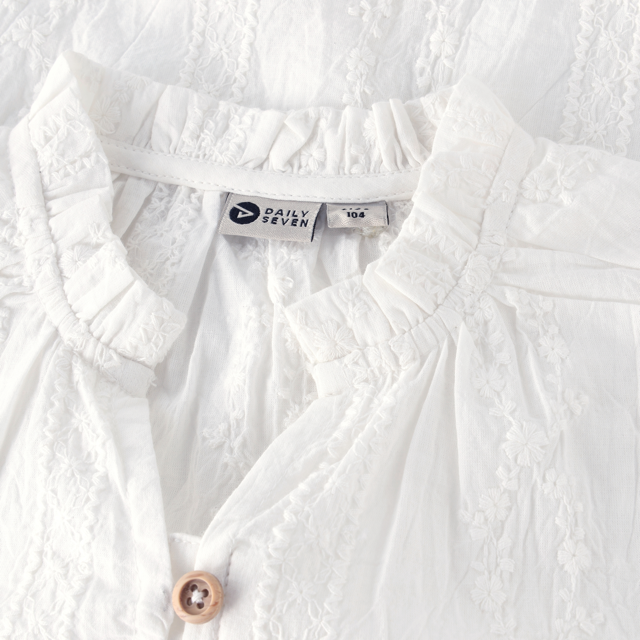 Daily7 Shirt Longsleeve Fancy Egret