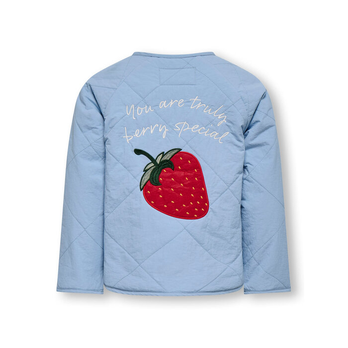 Kids Only KMGROSALINA QUILTED JACKET OTW Blue