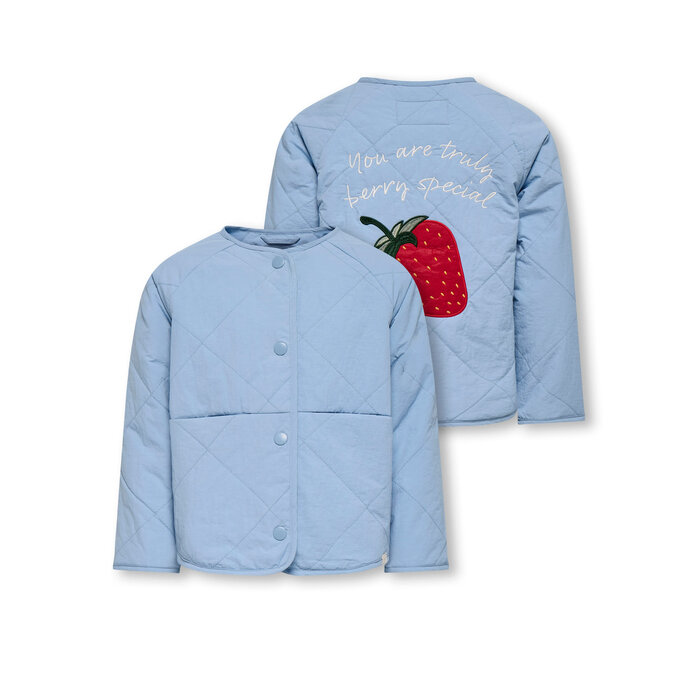 Kids Only KMGROSALINA QUILTED JACKET OTW Blue