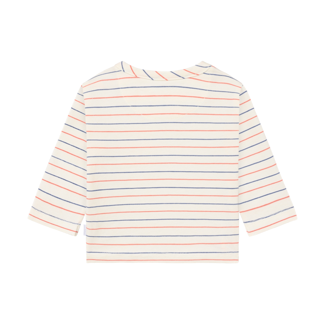 Noppies Tee LS stripe Egret
