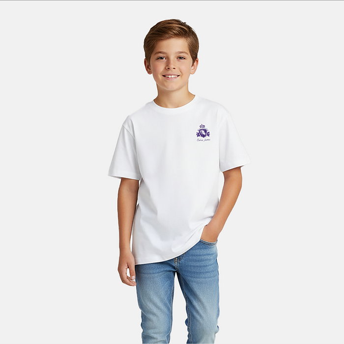 Cars Jeans Kids NAZURO TS Backprint White
