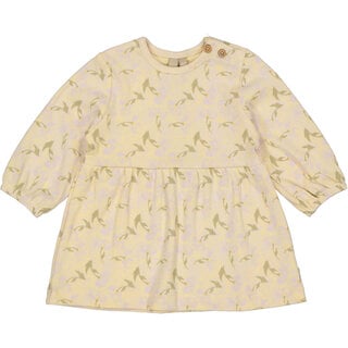 Levv Dress LNBS26MADELIEF AOP Yellow Flower