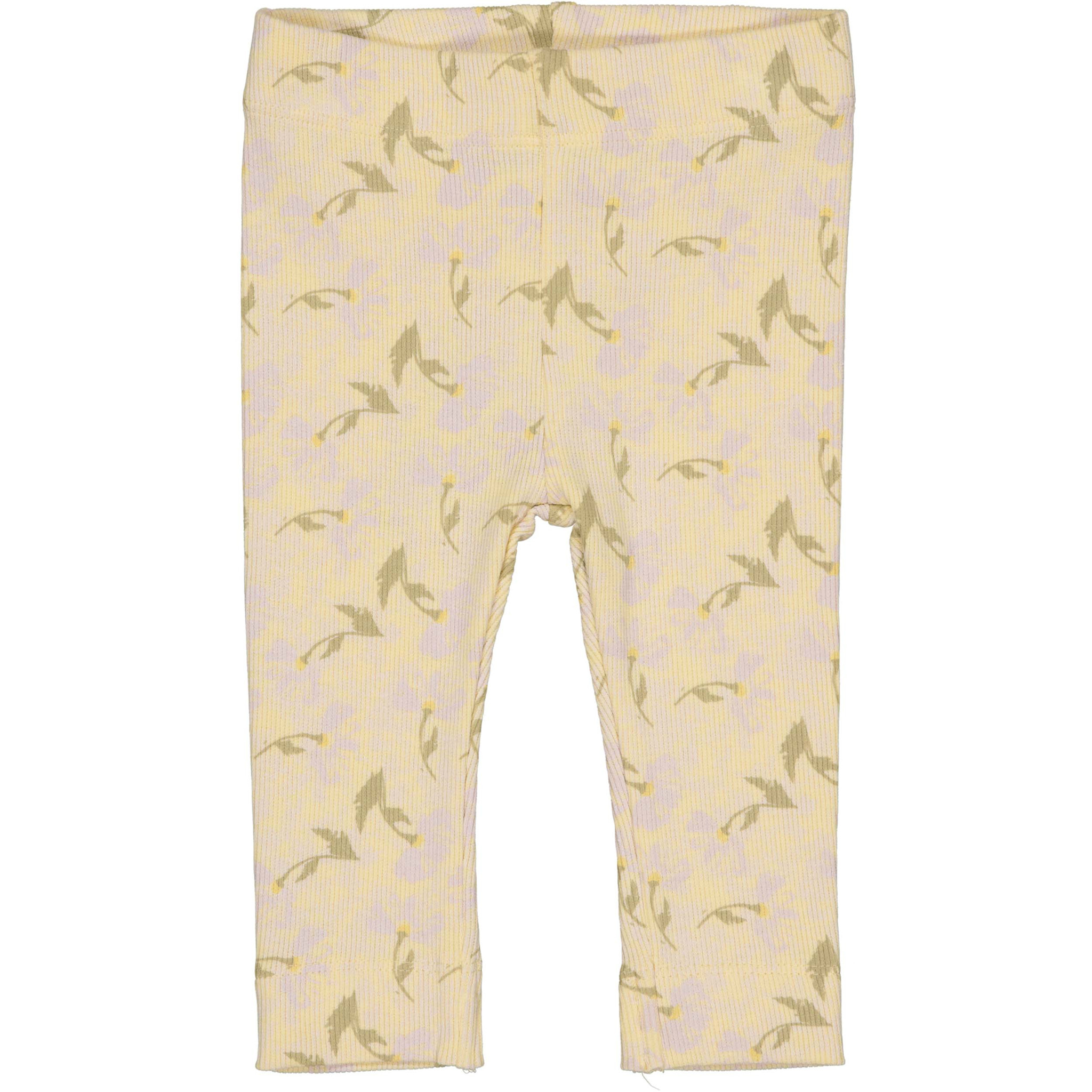 Levv Pants LNBS26MARIT AOP Yellow Flower