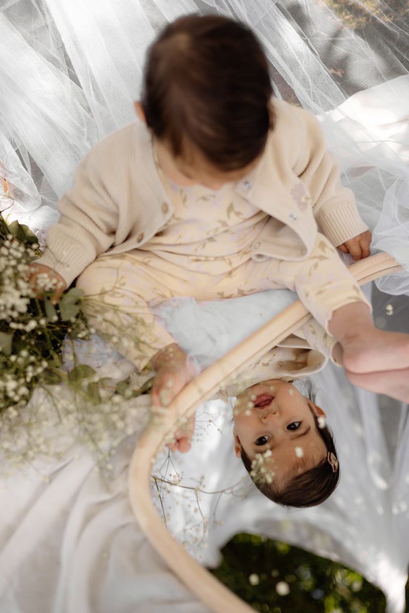 Levv Pants LNBS26MARIT AOP Yellow Flower