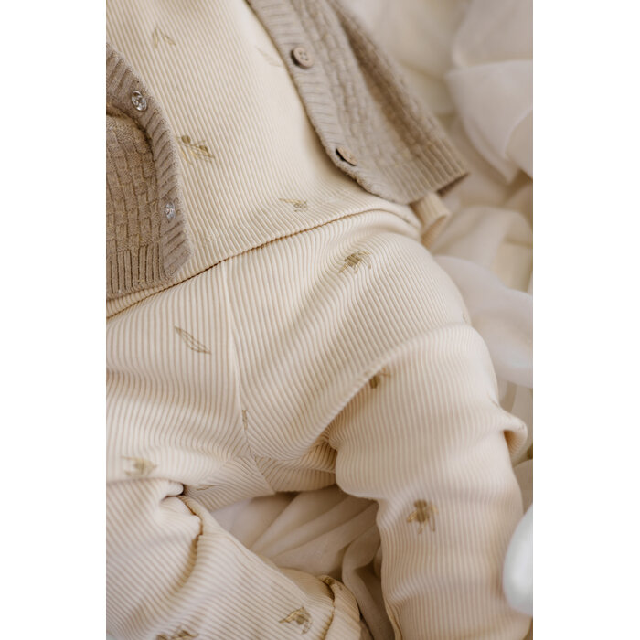 Levv Pants LNBS26MENNO AOP Green Sketch