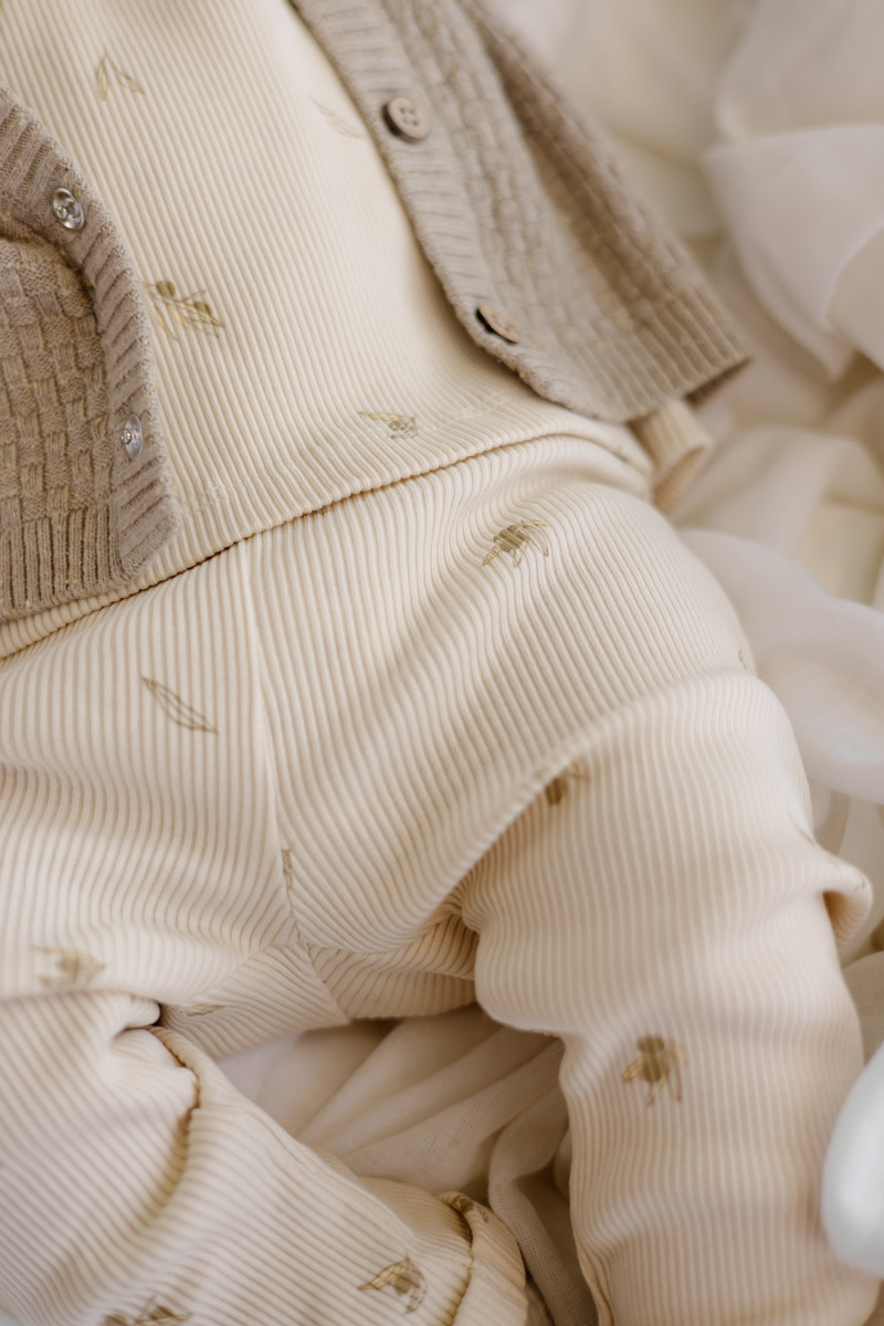 Levv Pants LNBS26MENNO AOP Green Sketch