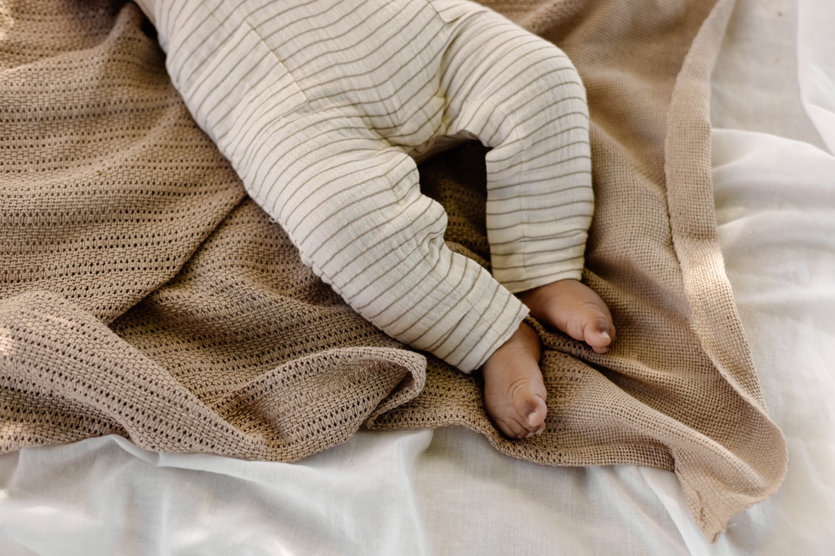 Levv Pants LNBS26MYLES AOP Taupe Lines