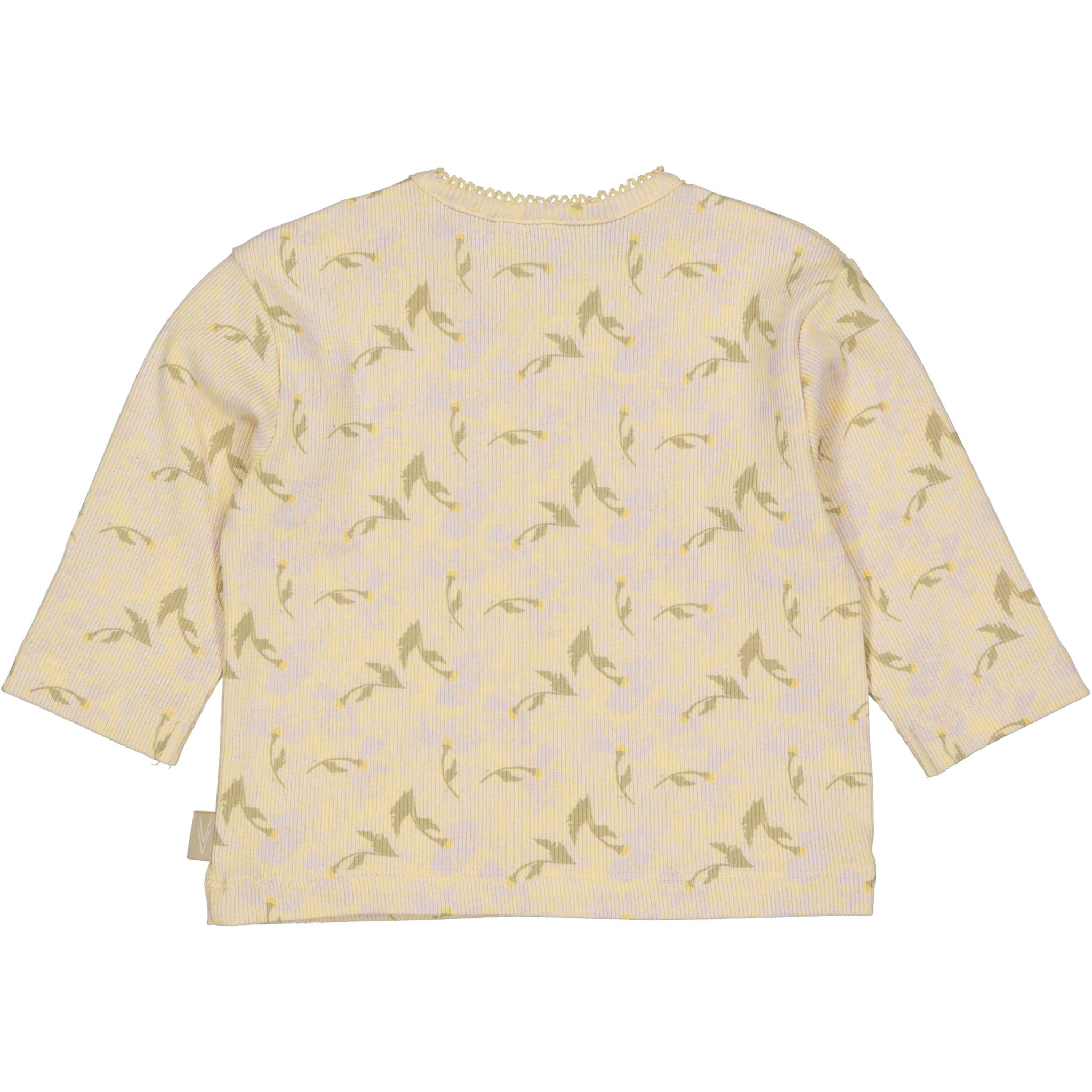 Levv Shirt LNBS26MANDY AOP Yellow Flower
