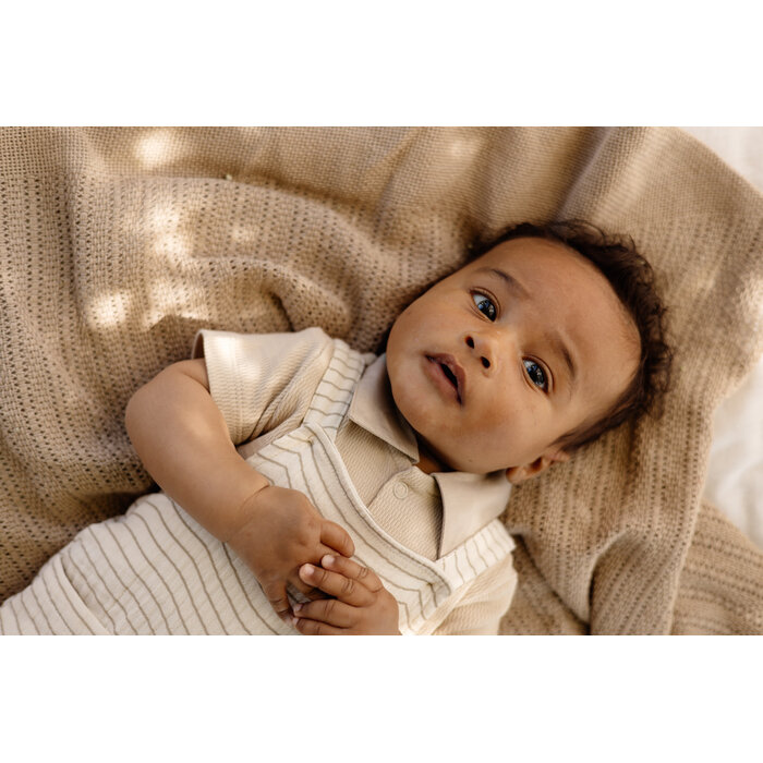 Levv Shirt LNBS26MIRON Greige