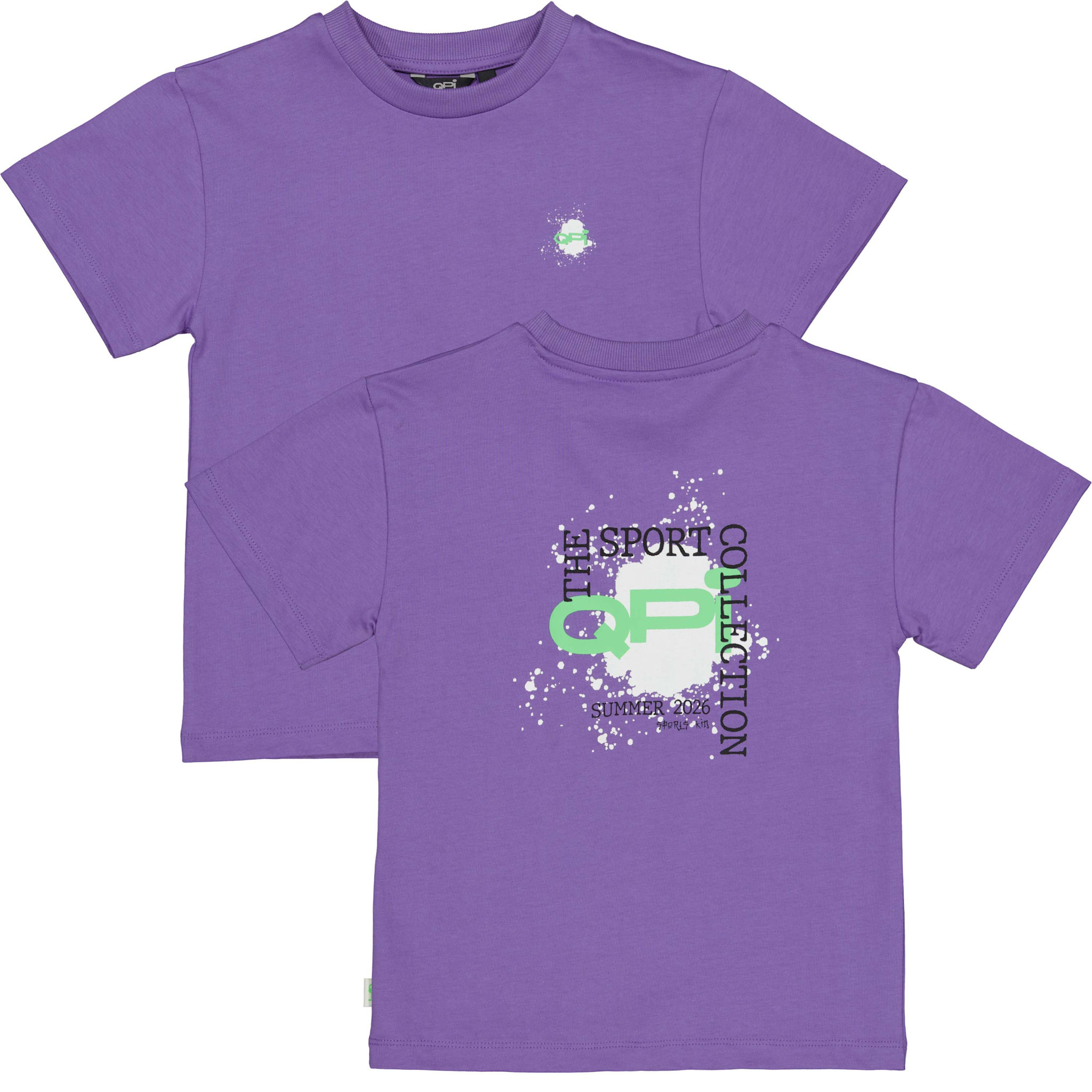 QPI Shirt QS261DAMIAN Dark Purple