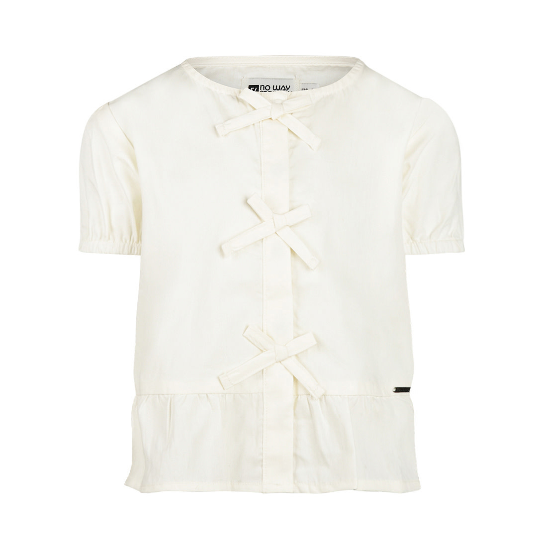No Way Monday Blouse ss Off white