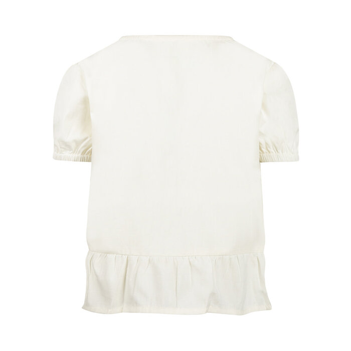 No Way Monday Blouse ss Off white