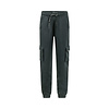 Jogging trousers, loose fit, cargo Anthracite