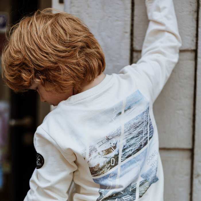 No Way Monday Sweater Off white