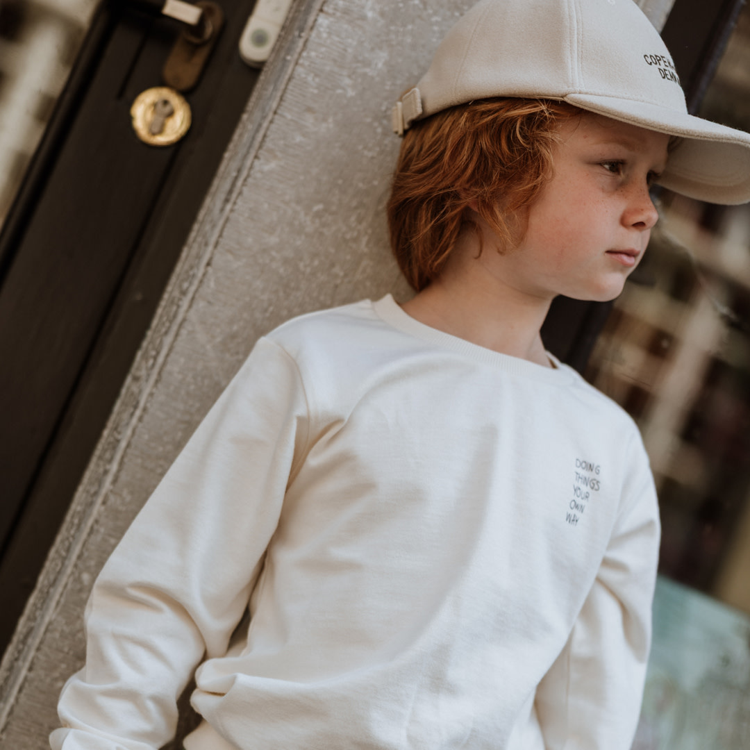 No Way Monday Sweater Off white