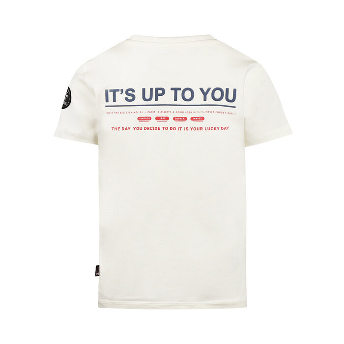 No Way Monday T-shirt Off white N58272-1