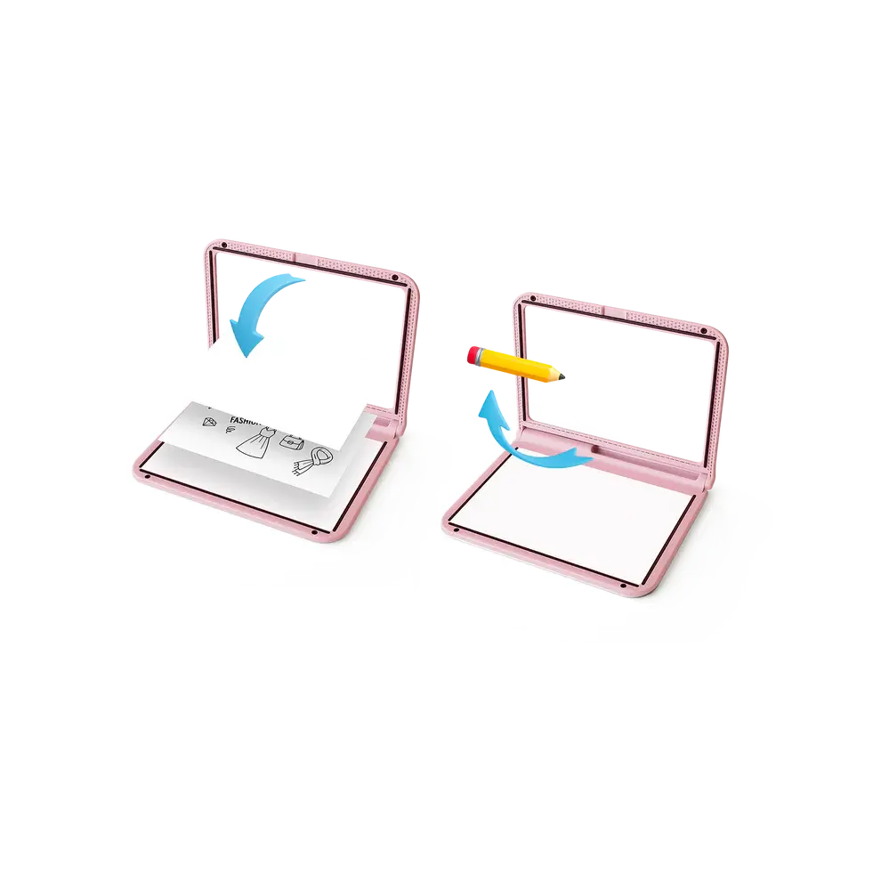 Kidywolf KIDYDRAW-PRO mobiele en lichtgevende tablet roze