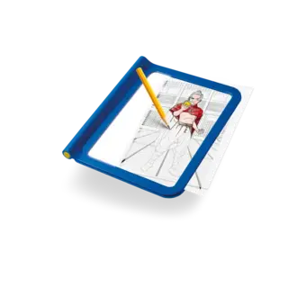 Kidywolf KIDYDRAW-PRO mobiele en lichtgevende tablet blauw