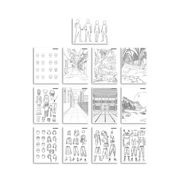 Kidywolf KIDYDRAW-PRO mobiele en lichtgevende tablet blauw