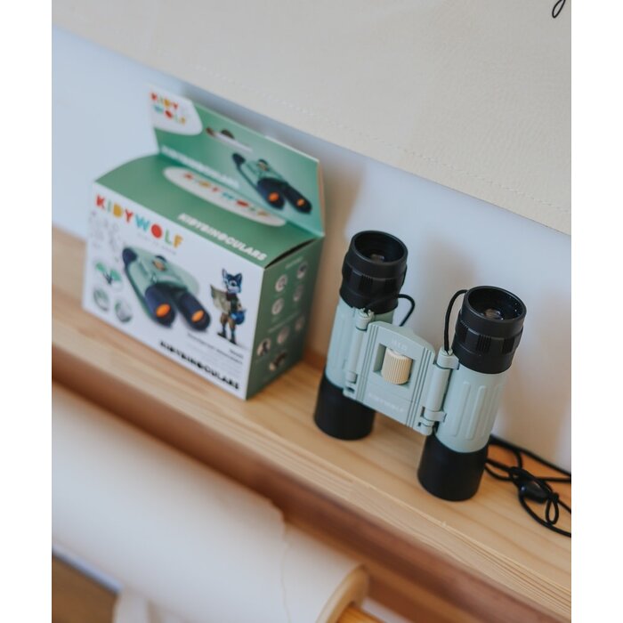 Kidywolf KIDYBINOCULARS Schokbestendige verrekijker groen