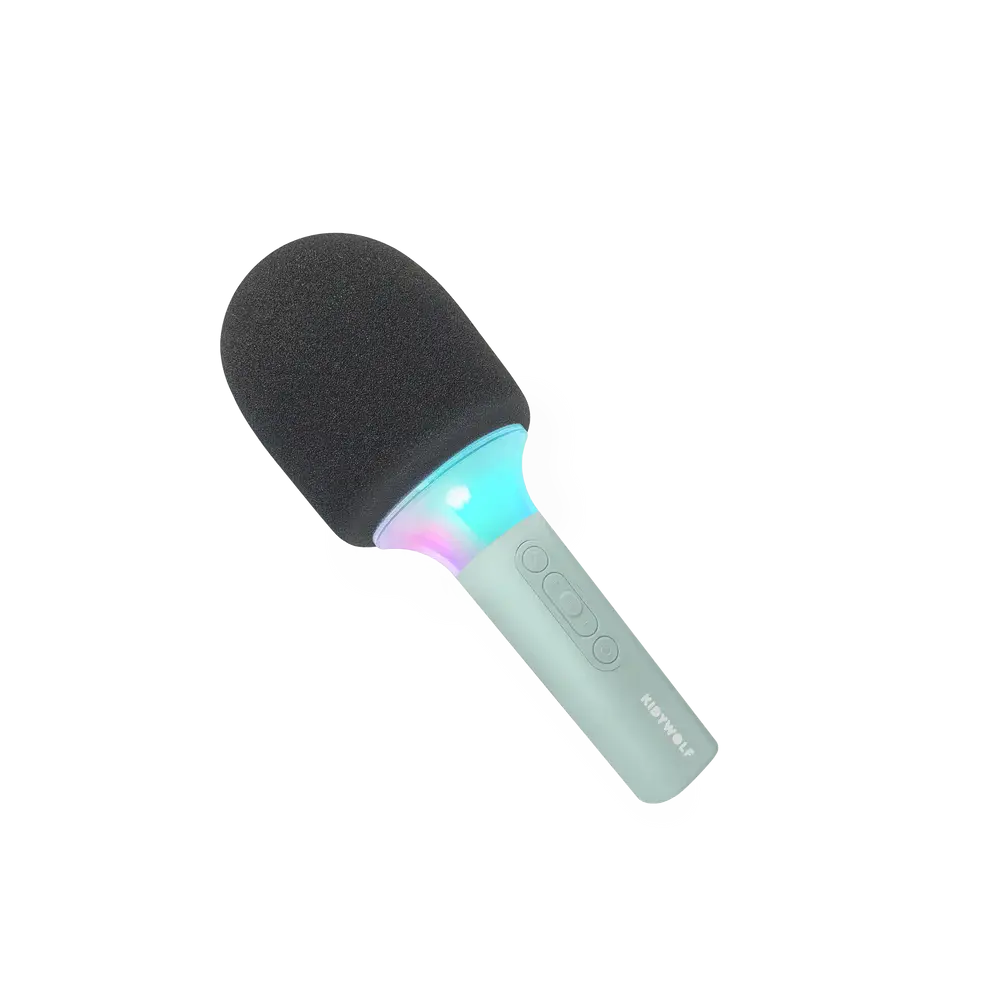 Kidywolf KIDYMIC Karaoke microfoon Groen