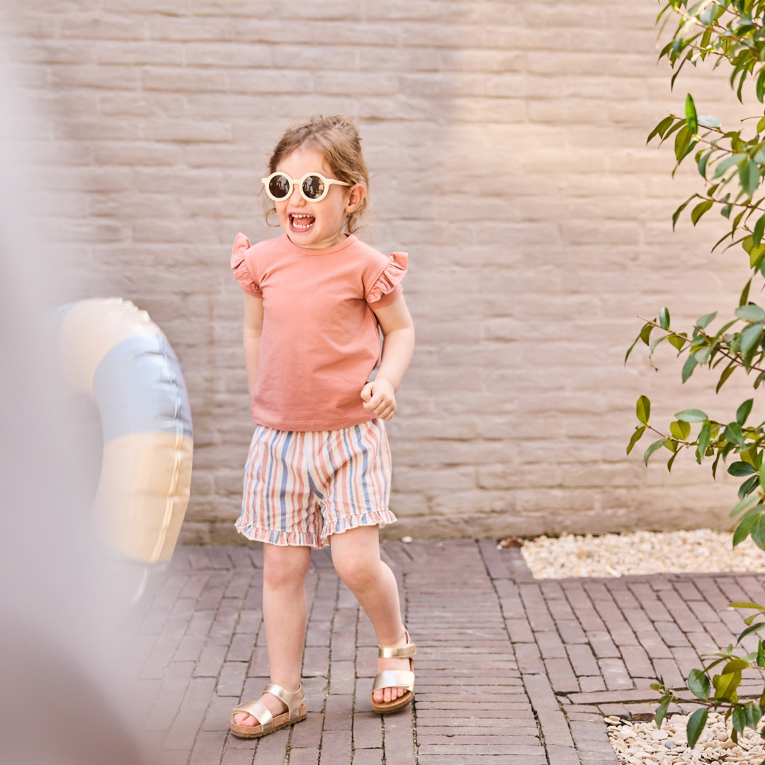 Dirkje 2 pc set Light pink, T-shirt, Shorts