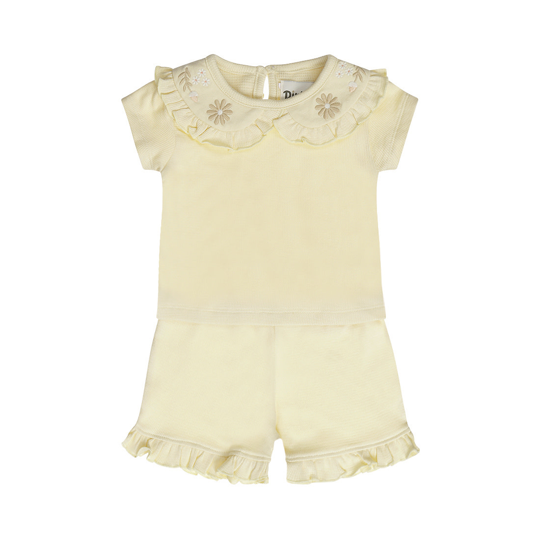 Dirkje 2 pc set Sand, Top, Shorts