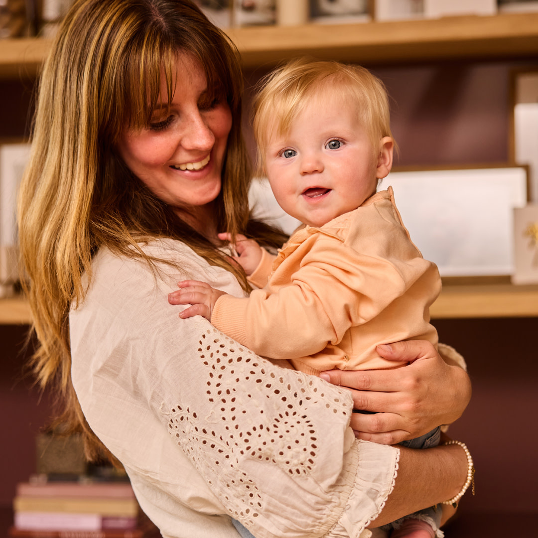 Dirkje Sweater, loose fit Peach